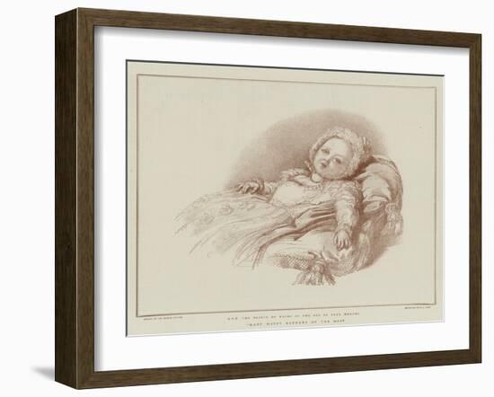 Many Happy Returns of the Day-Sir George Hayter-Framed Giclee Print