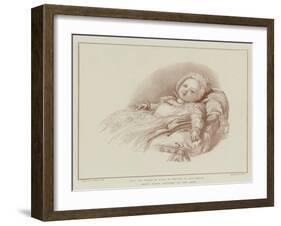 Many Happy Returns of the Day-Sir George Hayter-Framed Giclee Print