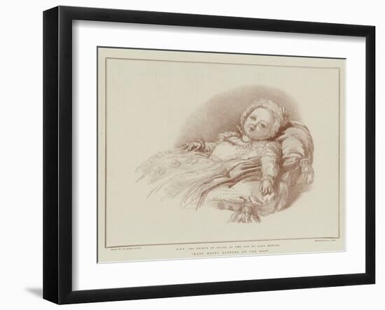 Many Happy Returns of the Day-Sir George Hayter-Framed Giclee Print