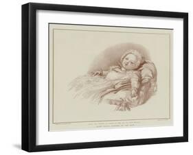 Many Happy Returns of the Day-Sir George Hayter-Framed Giclee Print