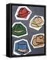 Many Hats-Clayton Rabo-Framed Stretched Canvas