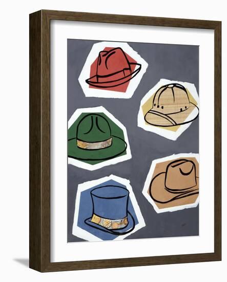 Many Hats-Clayton Rabo-Framed Giclee Print