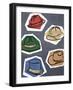 Many Hats-Clayton Rabo-Framed Giclee Print