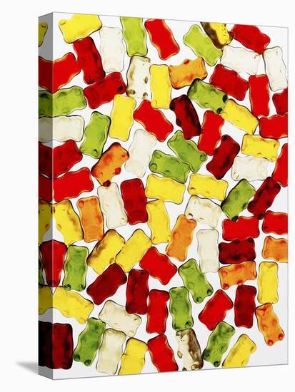 Many Jelly Bears-Hermann Mock-Stretched Canvas