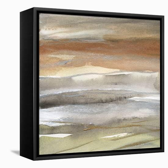 Many Layers II-Carol Robinson-Framed Stretched Canvas