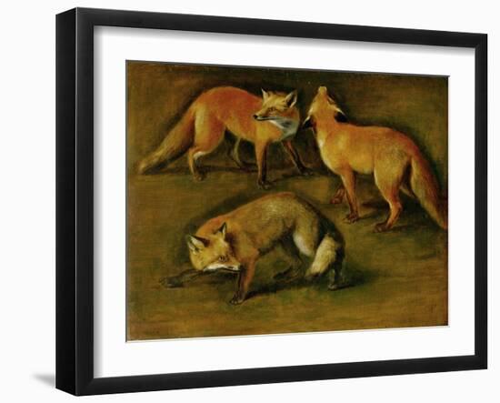 Many of Boels sketches were used in the tapestries woven in Les Gobelins. A fox-Pieter Boel-Framed Giclee Print