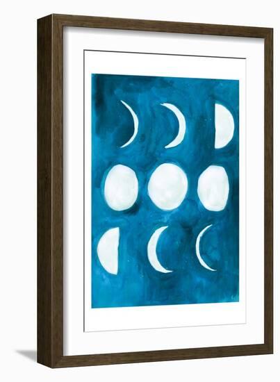 Many Phases 2-Pamela Varacek-Framed Art Print