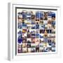 Many Photos of Many Places around the World-olly2-Framed Art Print