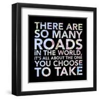 Many Roads-Jace Grey-Framed Art Print