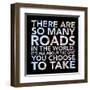 Many Roads-Jace Grey-Framed Art Print