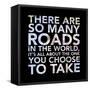 Many Roads-Jace Grey-Framed Stretched Canvas