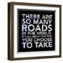 Many Roads-Jace Grey-Framed Art Print