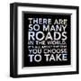 Many Roads-Jace Grey-Framed Art Print