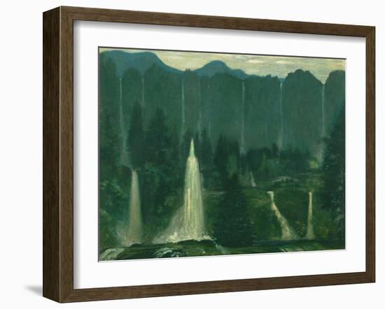 Many Waters (Waterfalls)-Arthur Bowen Davies-Framed Giclee Print