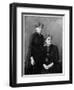 Manya Sklodowska (Marie Curi) and Her Sister Bronya (Seate), 1886-null-Framed Giclee Print