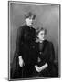 Manya Sklodowska (Marie Curi) and Her Sister Bronya (Seate), 1886-null-Mounted Giclee Print