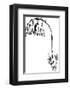 Manypeeplia Upsidownia-Edward Lear-Framed Premium Giclee Print