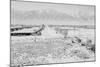 Manzanar Relocation Center from Guard Tower, view west , 1943-Ansel Adams-Mounted Photographic Print