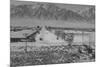 Manzanar Relocation Center from Tower-Ansel Adams-Mounted Premium Giclee Print