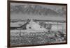 Manzanar Relocation Center from Tower-Ansel Adams-Framed Art Print