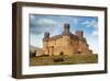 Manzanares Real Castle Spain-null-Framed Art Print