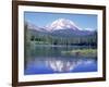 Manzanita Lake, Lassen Volcanic National Park, CA-Mark Gibson-Framed Photographic Print