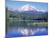 Manzanita Lake, Lassen Volcanic National Park, CA-Mark Gibson-Mounted Photographic Print