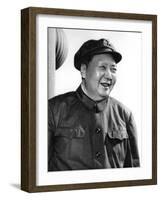 Mao Tse Toung (1893-1976) Chinese President-null-Framed Photo