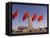 Mao Tse-Tung Memorial and Monument to the People's Heroes, Tiananmen Square, Beijing, China-Adam Tall-Framed Stretched Canvas