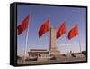 Mao Tse-Tung Memorial and Monument to the People's Heroes, Tiananmen Square, Beijing, China-Adam Tall-Framed Stretched Canvas