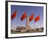 Mao Tse-Tung Memorial and Monument to the People's Heroes, Tiananmen Square, Beijing, China-Adam Tall-Framed Photographic Print