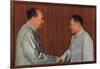 Mao Zedong and Deng Xiaoping, Chinese Communist Leaders, C1960S-null-Framed Giclee Print