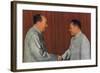 Mao Zedong and Deng Xiaoping, Chinese Communist Leaders, C1960S-null-Framed Giclee Print