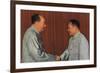 Mao Zedong and Deng Xiaoping, Chinese Communist Leaders, C1960S-null-Framed Giclee Print