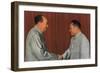 Mao Zedong and Deng Xiaoping, Chinese Communist Leaders, C1960S-null-Framed Premium Giclee Print