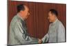 Mao Zedong and Deng Xiaoping, Chinese Communist Leaders, C1960S-null-Mounted Premium Giclee Print