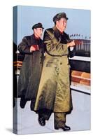 Mao Zedong and Lin Biao, China, C1966-null-Stretched Canvas