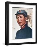 Mao Zedong in Northern Shensi, 1936-Chinese Photographer-Framed Giclee Print