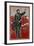 Mao Zedong Portrait, Chinese Woodblock Propaganda Poster-null-Framed Giclee Print