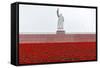 Mao Zedong Statue, Chengdu, Sichuan Province, China-Paul Souders-Framed Stretched Canvas