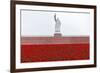 Mao Zedong Statue, Chengdu, Sichuan Province, China-Paul Souders-Framed Photographic Print