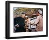 Mao Zedong Talking to Veterans of the 'Long March' at Yangchailing, Yenan, in 1937-Chinese Photographer-Framed Giclee Print