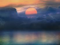 Surreal Sunset-maodoltee-Laminated Photographic Print