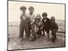 Maori Boys, Whakarewarewa, c.1910-Ralph Seldon-Mounted Giclee Print