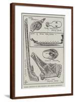 Maori Carvings in the Colonial and Indian Exhibition-null-Framed Giclee Print