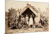 Maori Family, New Zealand, circa 1880s-New Zealander Photographer-Mounted Giclee Print