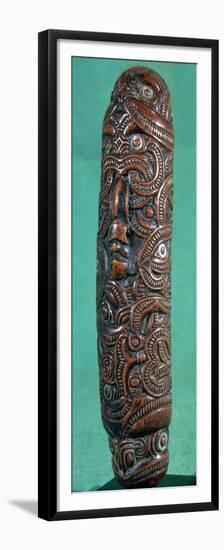 Maori Flute (Koaua), New Zealand-null-Framed Premium Giclee Print