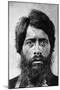 Maori Man with Facial 'te Moko' Tattoo, 1860-G. W. Bishop-Mounted Photographic Print