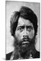 Maori Man with Facial 'te Moko' Tattoo, 1860-G. W. Bishop-Mounted Photographic Print