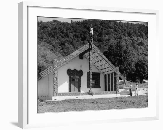 Maori Meeting House-null-Framed Photographic Print